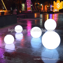 led lamp E27 Plastic garden Led Ball With APP system Remote Control color changing Christmas ornament flash led light